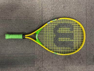Used Wilson SPONGEBOB 21 Junior Tennis Racquet Yellow 21" 11614-S000225045
