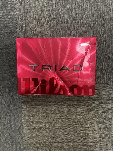 Used Wilson TRIAD 12PK 12 Pack - Golf Balls 11614-S000225036
