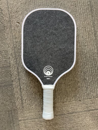 Used SILENT STORM SS1 PADDLE Pickleball Racquet Black 11614-S000225038
