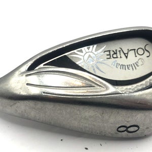 Callaway Solaire 8 Iron Womens 50 gram Graphite Shaft Ladies *Good*