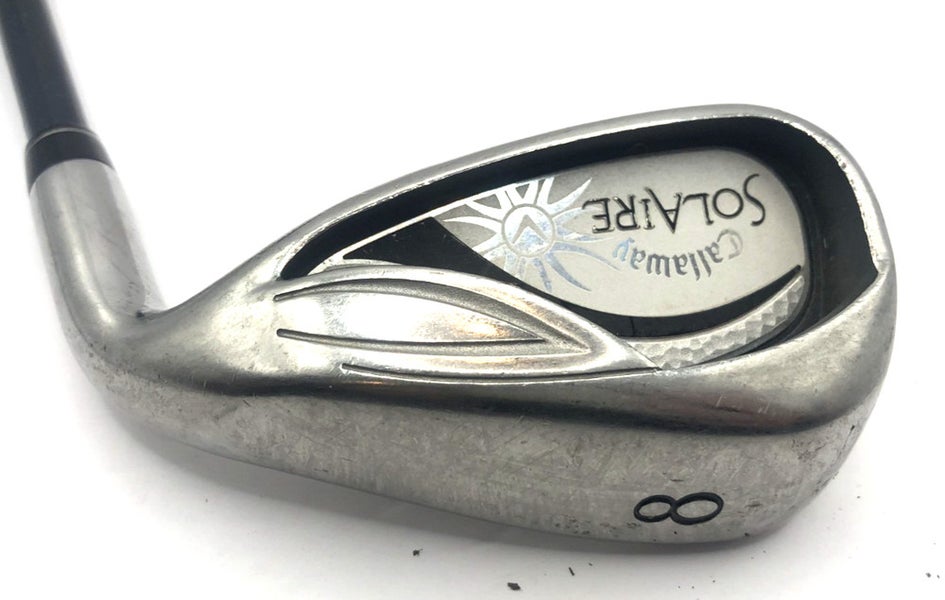 Callaway Solaire 8 Iron Womens 50 gram Graphite Shaft Ladies *Good*
