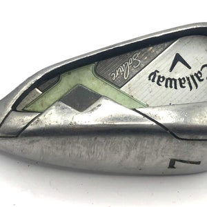 Callaway Solaire 7 Iron Womens 50 gram Graphite Shaft Ladies *needs a new grip*