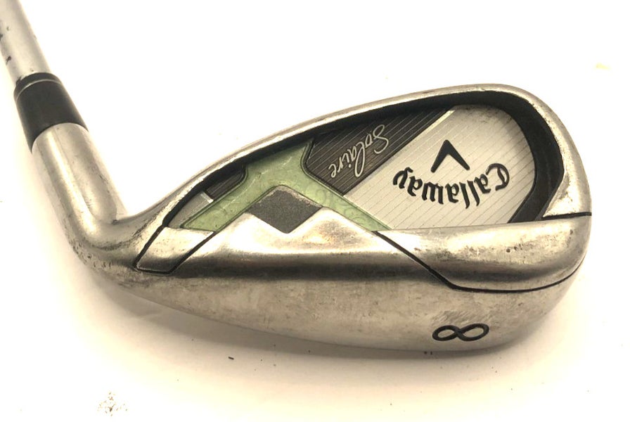 Callaway Solaire 8 Iron Womens 50 gram Graphite Shaft Ladies *needs new grip*