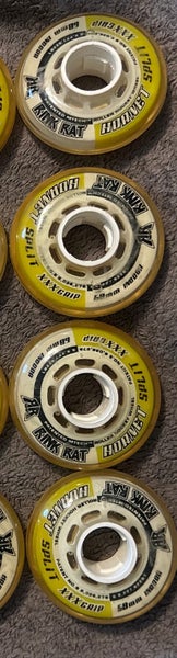 4 brand new 68mm yellow hornet splits