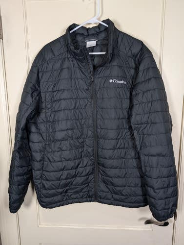 Columbia Silver Falls II Insulated Puffer Jacket Coat Men's Size: XL Black