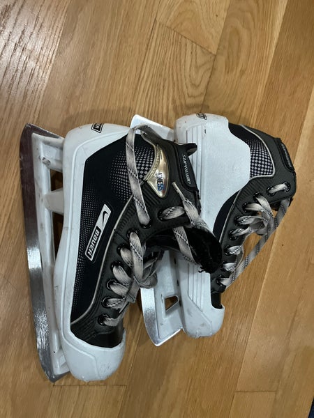 Bauer Supreme One55 Hockey Goalie Skates Size 4 (Used)