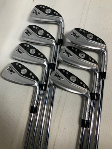Used PXG 0311P GEN6 5X FORGED MILLED Mens Iron Set RH 5I-GW/AW 11823-S000035772