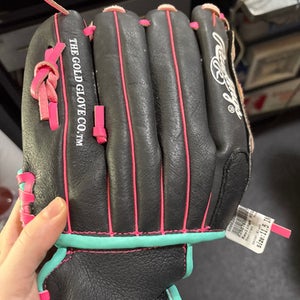 Used Rawlings HIGHLIGHT SERIES RH Throw Fastpitch Gloves Black 11 1/2" 11605-S000209927