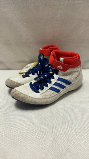 Used Adidas Wrestling Shoes White Junior 04 11490-S000267136