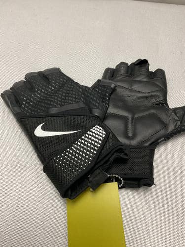 Used Nike Exercise Gloves Black XL 11490-S000267124