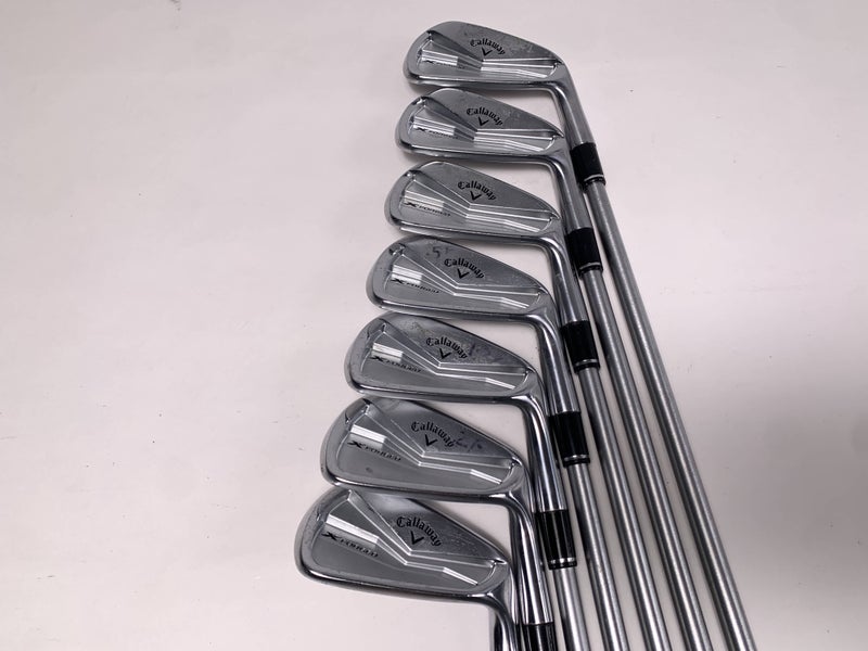 Callaway X Forged 2025 Iron Set 4-PW KBS Tour C-Taper Lite 115g Extra Stiff RH