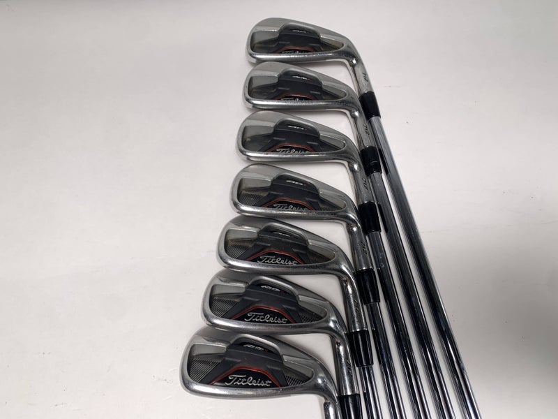 Titleist 712 AP1 Iron Set 4-PW True Temper Dynalite XP S300 Stiff Steel Mens RH