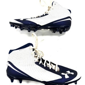Used Under Armour Adult FB Cleats White Senior 12 11860-C000300802