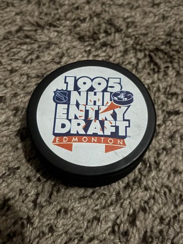1995 NHL Entry Draft Hockey Puck