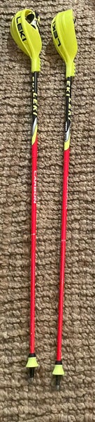 46in (115cm) Leki Venom SL Racing Ski Poles (Used)