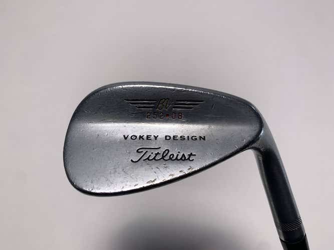 Titleist Vokey Chrome 200 Gap Wedge GW 52* 8 Bounce RH Midsize Grip