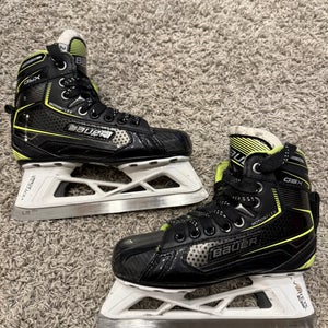 Bauer GSX Hockey Goalie Skates Regular Width Size 2 (Used)