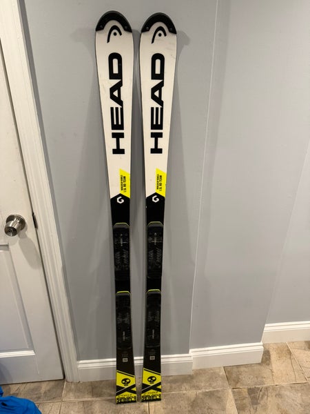 HEAD World Cup Rebels i.SL RD 156 cm Racing Skis With Bindings Max Din 11 (Used)