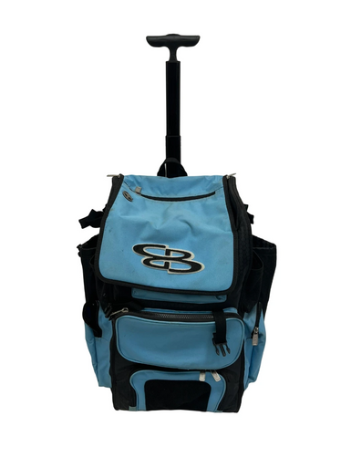 Used BoomBah Wheeled Superpack BB/SB Player Wheeled Bag Carolina Blue 11692-S000143972