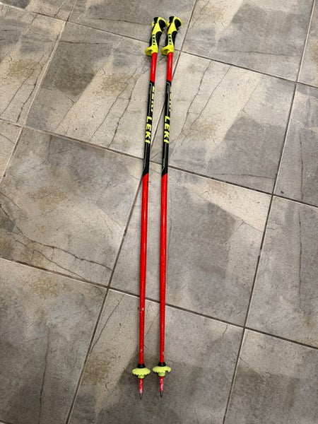 46in (115cm) Leki World Cup Lite SL Ski Poles (Used)