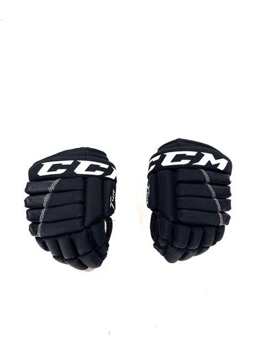 Used CCM T4R Youth Gloves Black 8" 11860-S000300730
