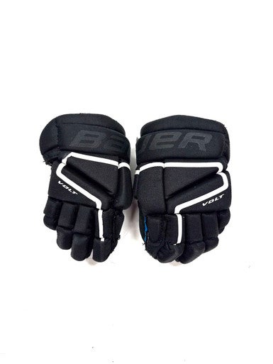 Used Bauer VOLT Youth Gloves Black 8" 11860-S000300743