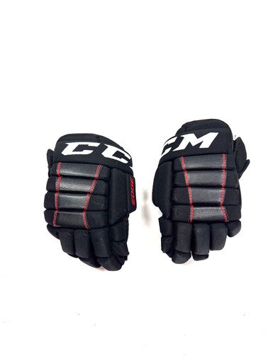 Used CCM EDGE Youth Gloves Black 10" 11860-S000300781