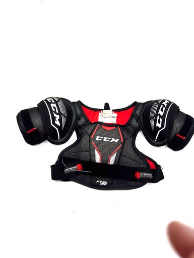 Used CCM FT350 Youth Shoulder Pads MD 11860-S000300784