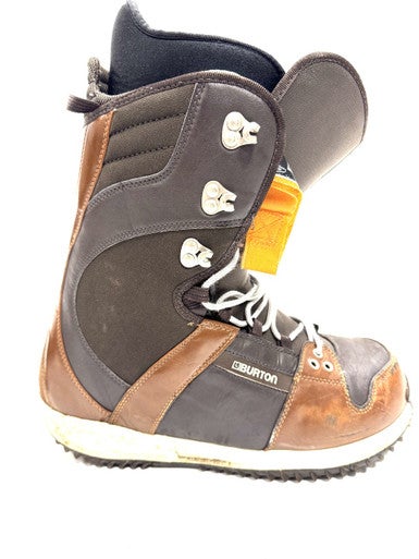 Used Burton FREESTYLE Mens Snowboard Boots Brown Senior 12 11860-S000293178