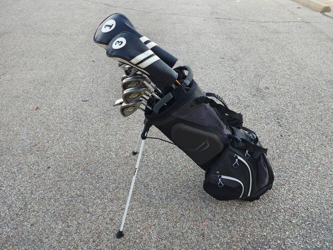 Callaway X-12 15 Piece Regular Flex Complete Golf Set Stand Bag