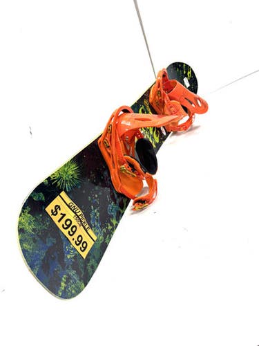 Used GNU PICKLE Mens Board/Bindings Green 150 cm 11860-S000291476