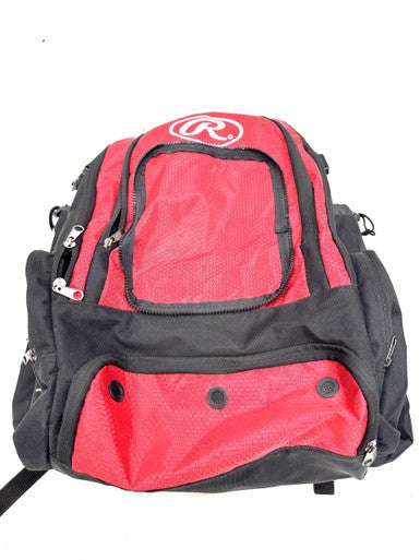 Used Rawlings CARRY BAG BB/SB Player Carry Bag Red 11860-S000300603