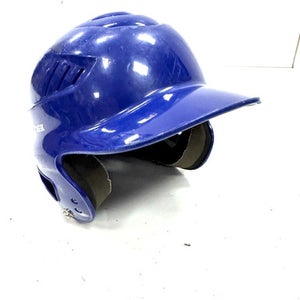 Used Rawlings 6 1/4 - 6 7/8 Batting Helmet No Mask Royal Blue One Size 11860-S000300604