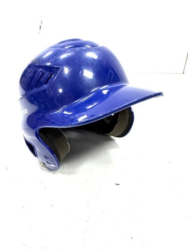 Used Rawlings 6 1/4 - 6 7/8 Batting Helmet No Mask Royal Blue One Size 11860-S000300604