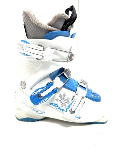 Used Nordica FIREARROW TEAM 3 Girls DH Ski Boot White 210 MP - J02 11860-S000300605
