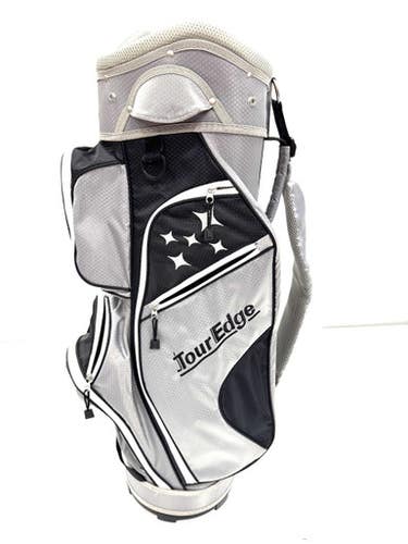 Used Tour Edge STAR Mens Stand Bag Grey 11860-S000300654