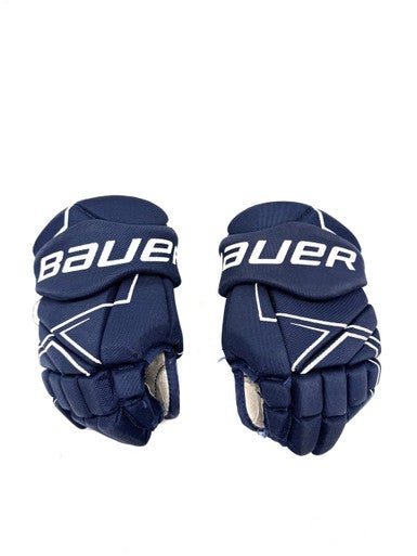 Used Bauer NSX Junior Gloves Navy Blue 12" 11860-S000300667