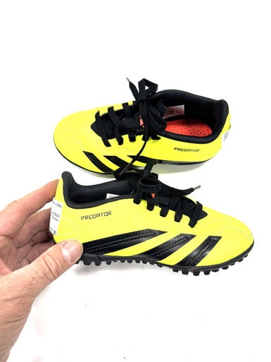 Used Adidas Soccer Indoor Shoes Optic Yellow Youth 11.5 11860-S000300679