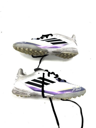 Used Adidas Soccer Turf Shoes Purple Junior 04.5 11860-S000300691