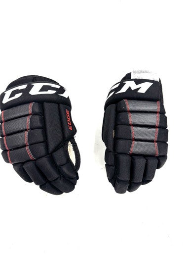 Used CCM EDGE Junior Gloves Black 12" 11860-S000300694