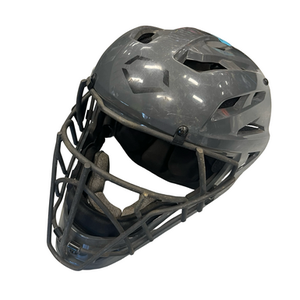 Used Evoshield CATCHER HELMETS Catchers Helmet w/Mask Grey MD 11682-S000122455