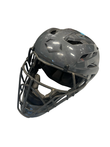 Used Evoshield CATCHER HELMETS Catchers Helmet w/Mask Grey MD 11682-S000122455