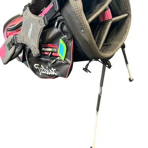 Used Titleist 4 WAY STAND BAG Womens Stand Bag Pink 11682-S000122470