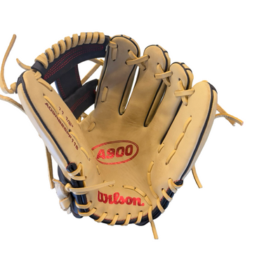 Used Wilson A900 BB/SB Glove RH Throw Black And Tan 11 1/2" 10299-S000302598