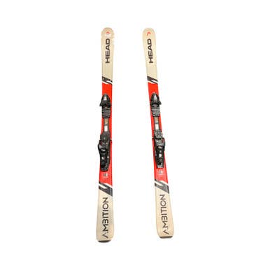 Used Head AMBITION Mens DH Ski/Binding Red 170 cm 11883-S000152917