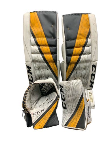 34" CCM Extreme Flex 4 Goalie Leg Pads (Used)