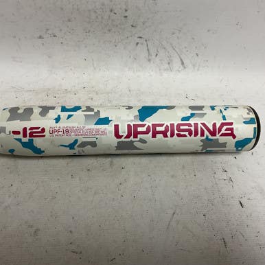 Used Demarini Uprising UPF-19 Fastpitch Bat White And Neon Pink 30" 11855-S000194486