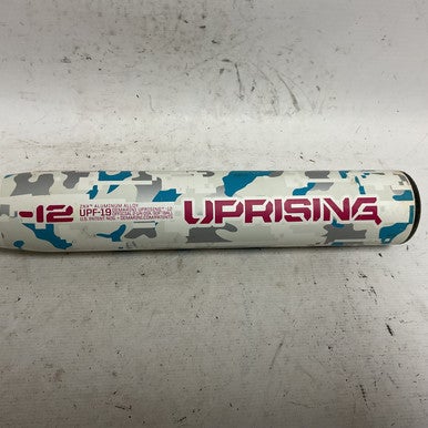Used Demarini Uprising UPF-19 Fastpitch Bat White And Neon Pink 30" 11855-S000194486