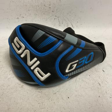 Used Ping G30 DRIVER HEADCOVER Black And Carolina Blue 11855-S000194467