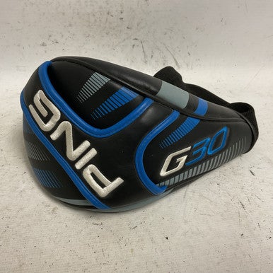 Used Ping G30 DRIVER HEADCOVER Black And Carolina Blue 11855-S000194467